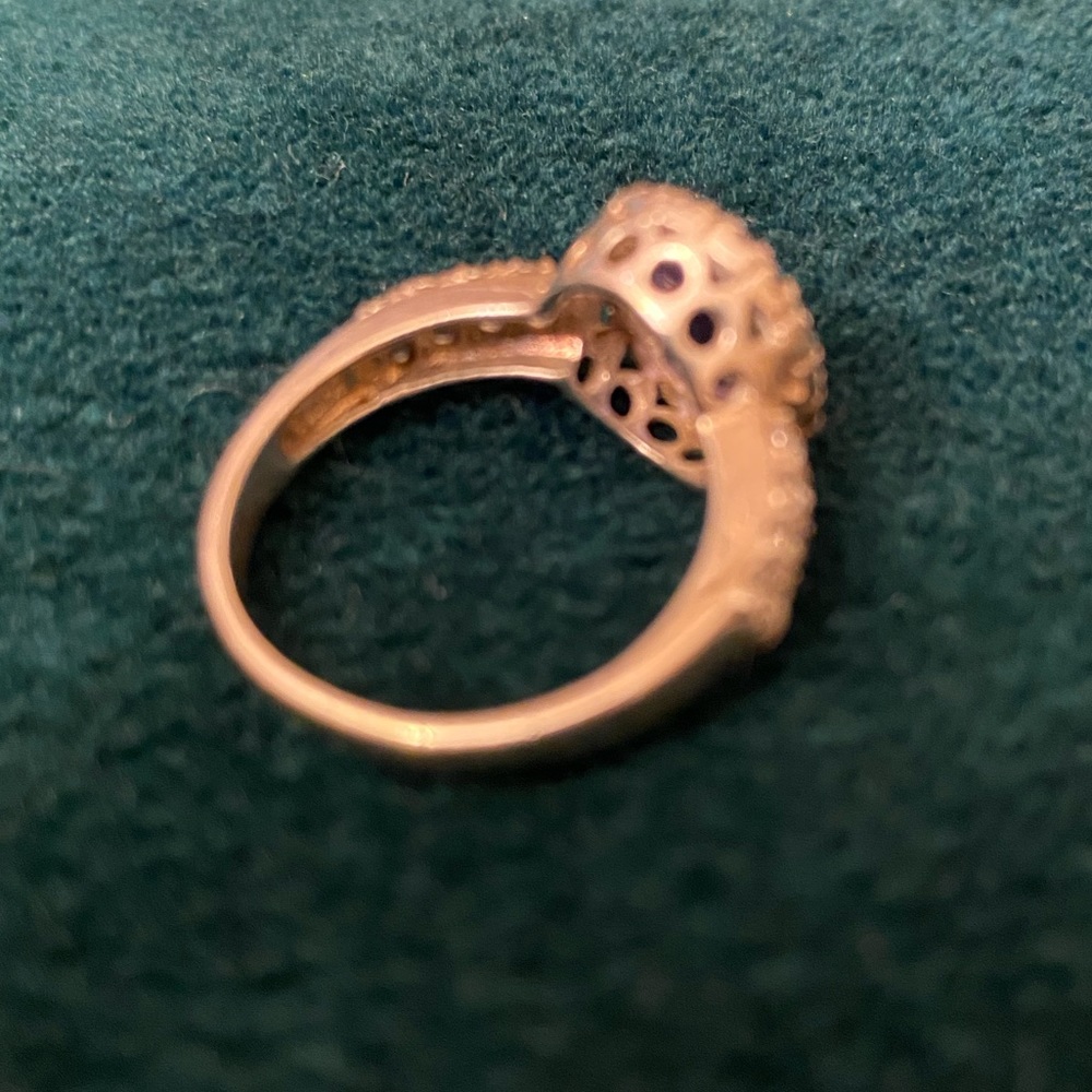 QVC Diamonique Sterling Silver Ring - Picture 16 of 16
